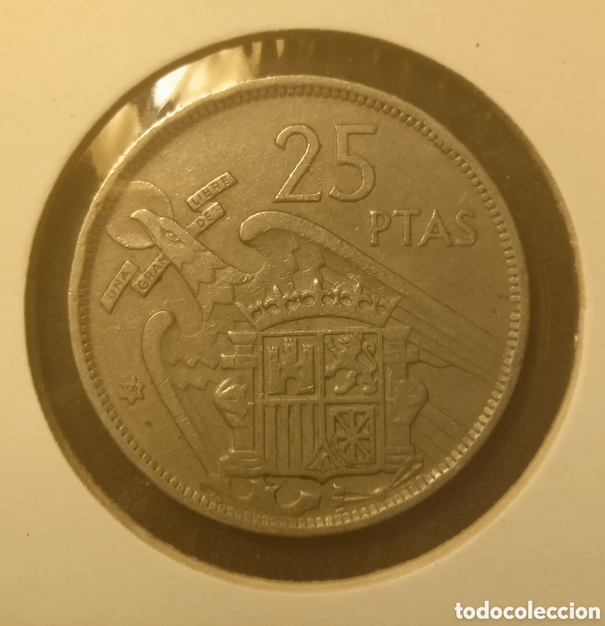 Monedas Franco: 25 PESETAS (1957*58) - Foto 1