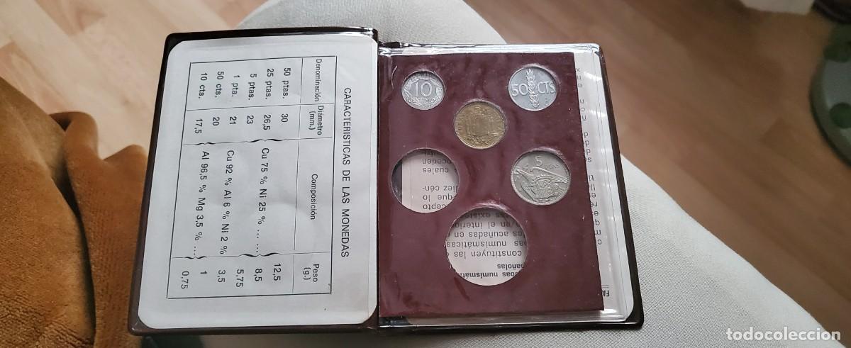 Monedas Franco: Cartera FNMT 1975 pruebas - Foto 3