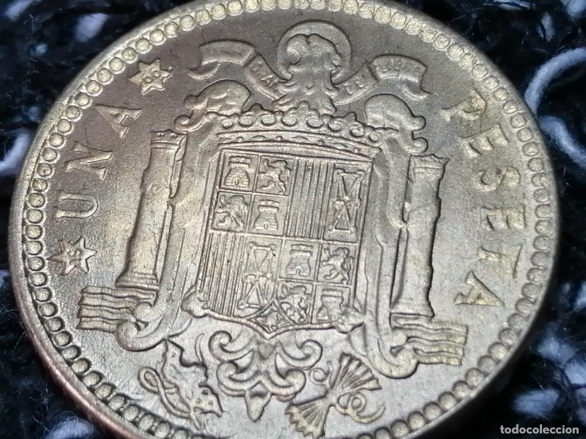 Monedas Franco: 1 PESETA 1963 / 66. SC. - Foto 3
