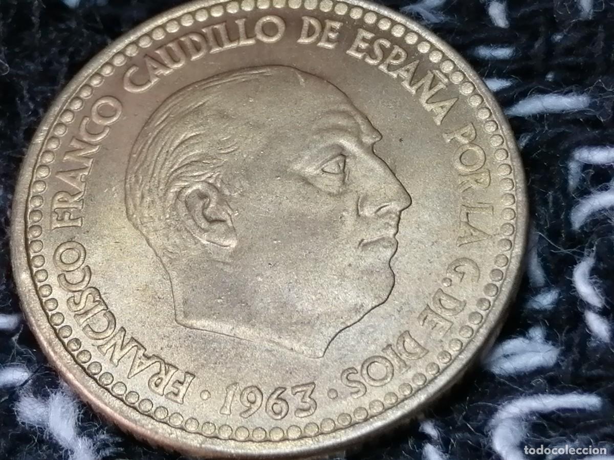 Monedas Franco: 1 PESETA 1963 / 66. SC. - Foto 6