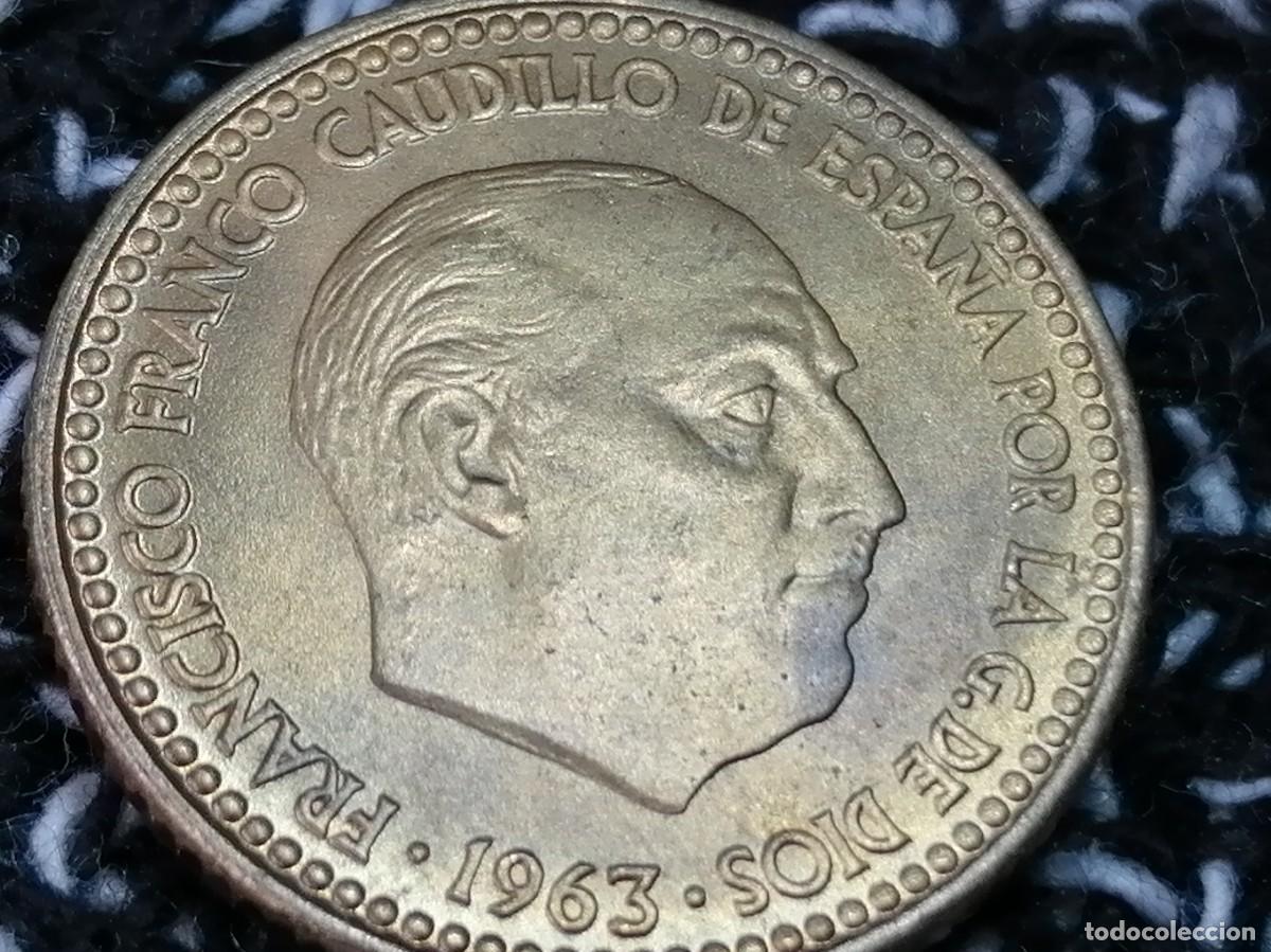 Monedas Franco: 1 PESETA 1963 / 65. SC+ - Foto 15