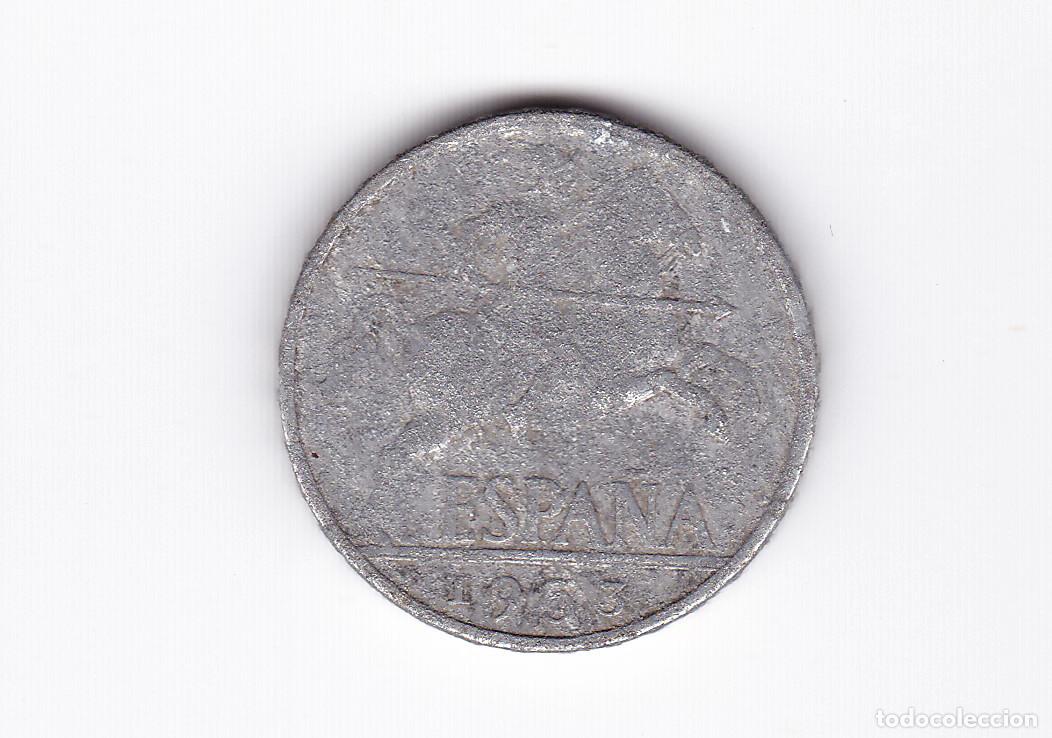 Monedas Franco: Moneda. Espa&ntilde;a. 10 C&eacute;ntimos. 1953. - Foto 1