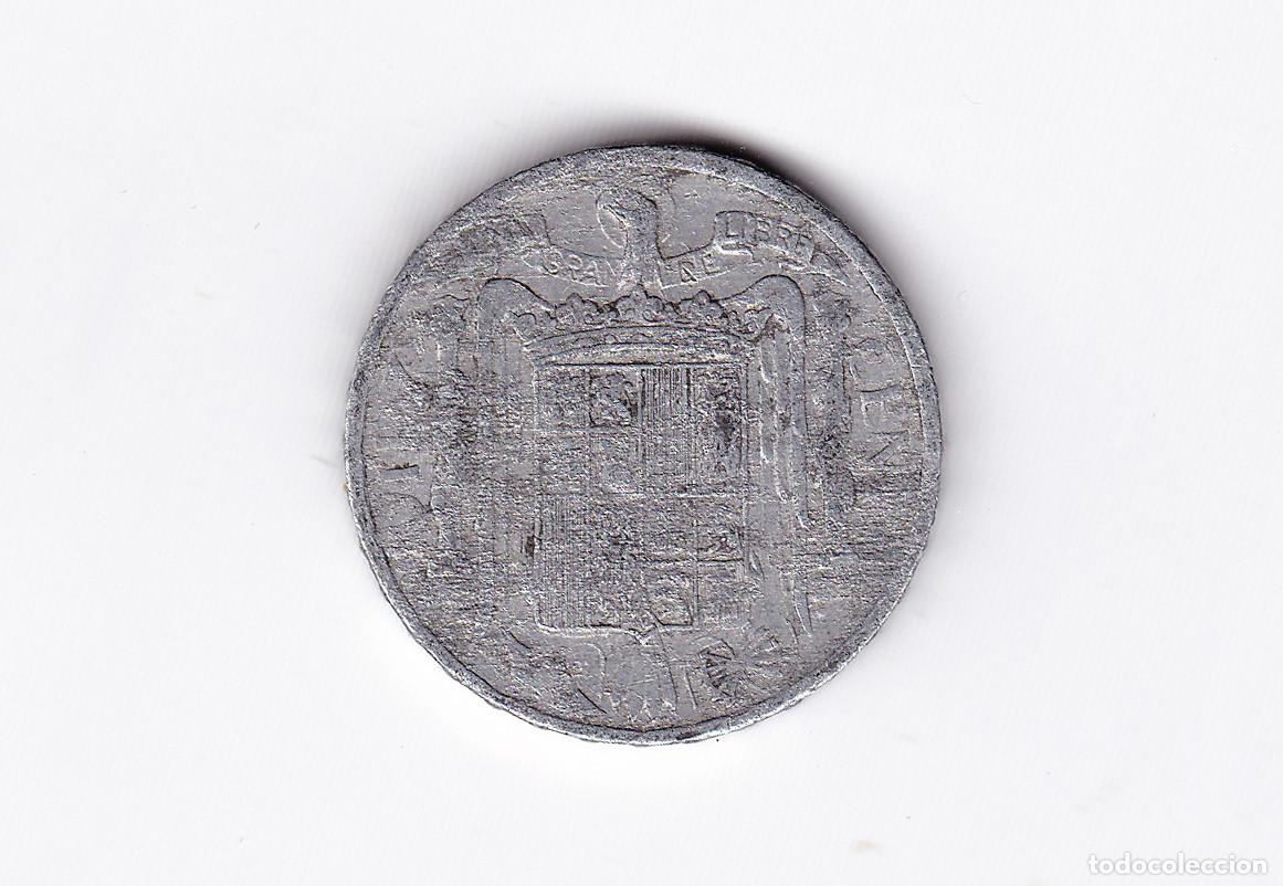 Monedas Franco: Moneda. Espa&ntilde;a. 10 C&eacute;ntimos. 1953. - Foto 2