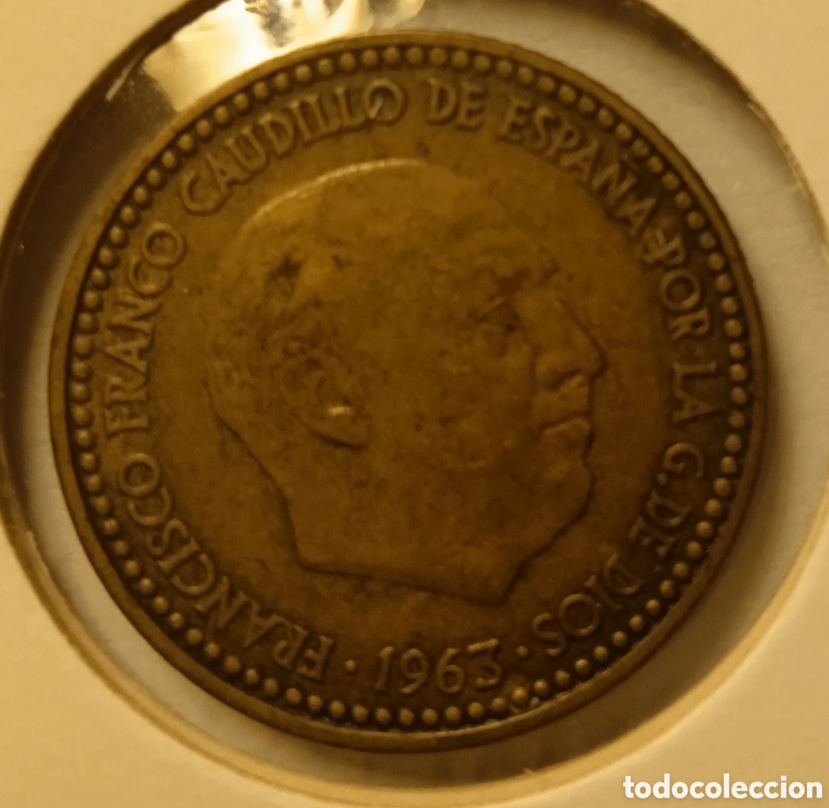 Monedas Franco: 1 PESETA (1963*66) - Foto 2