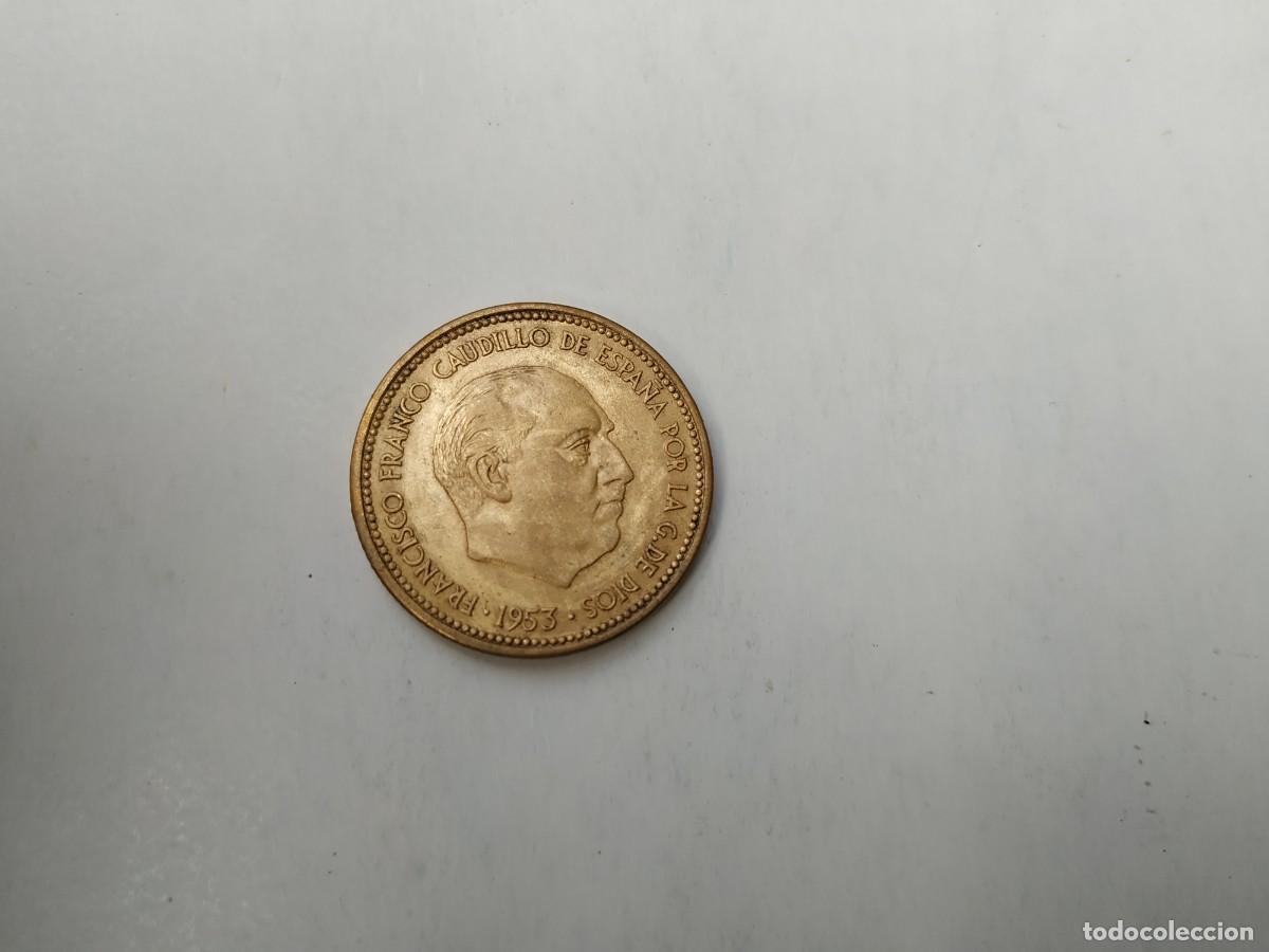 Monedas Franco: EXCEPCIONAL MONEDA 2.50 ptas, 1953 (54*), - Foto 1