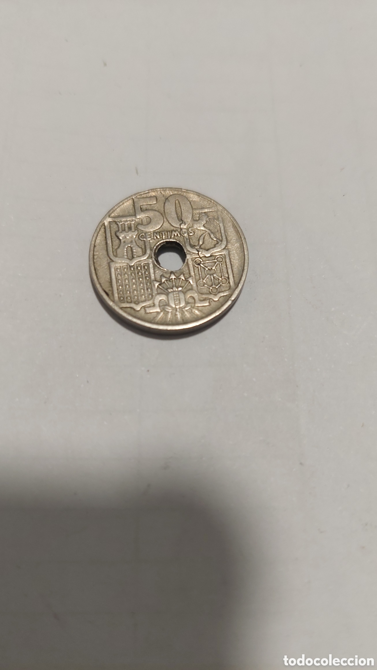 Monedas Franco: Moneda de 50 centimos 1949 - Foto 1