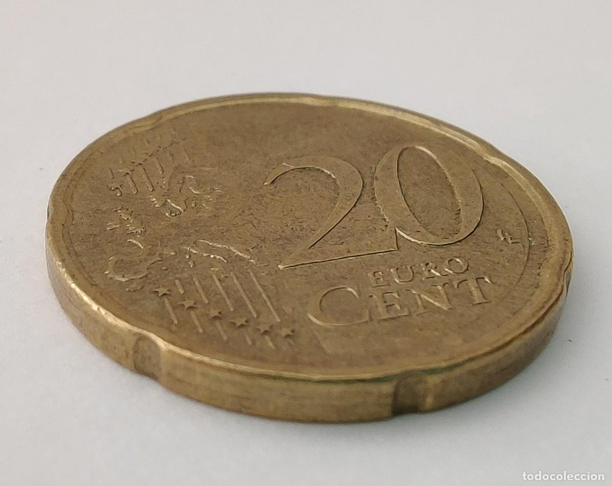 Monedas Franco: Moneda de 0,20 Centimos Cervantes. - Foto 6