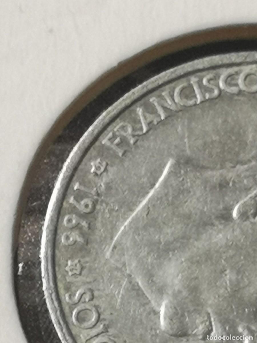 Monedas Franco: 50 centimos 1966 estrella 70 - Foto 2