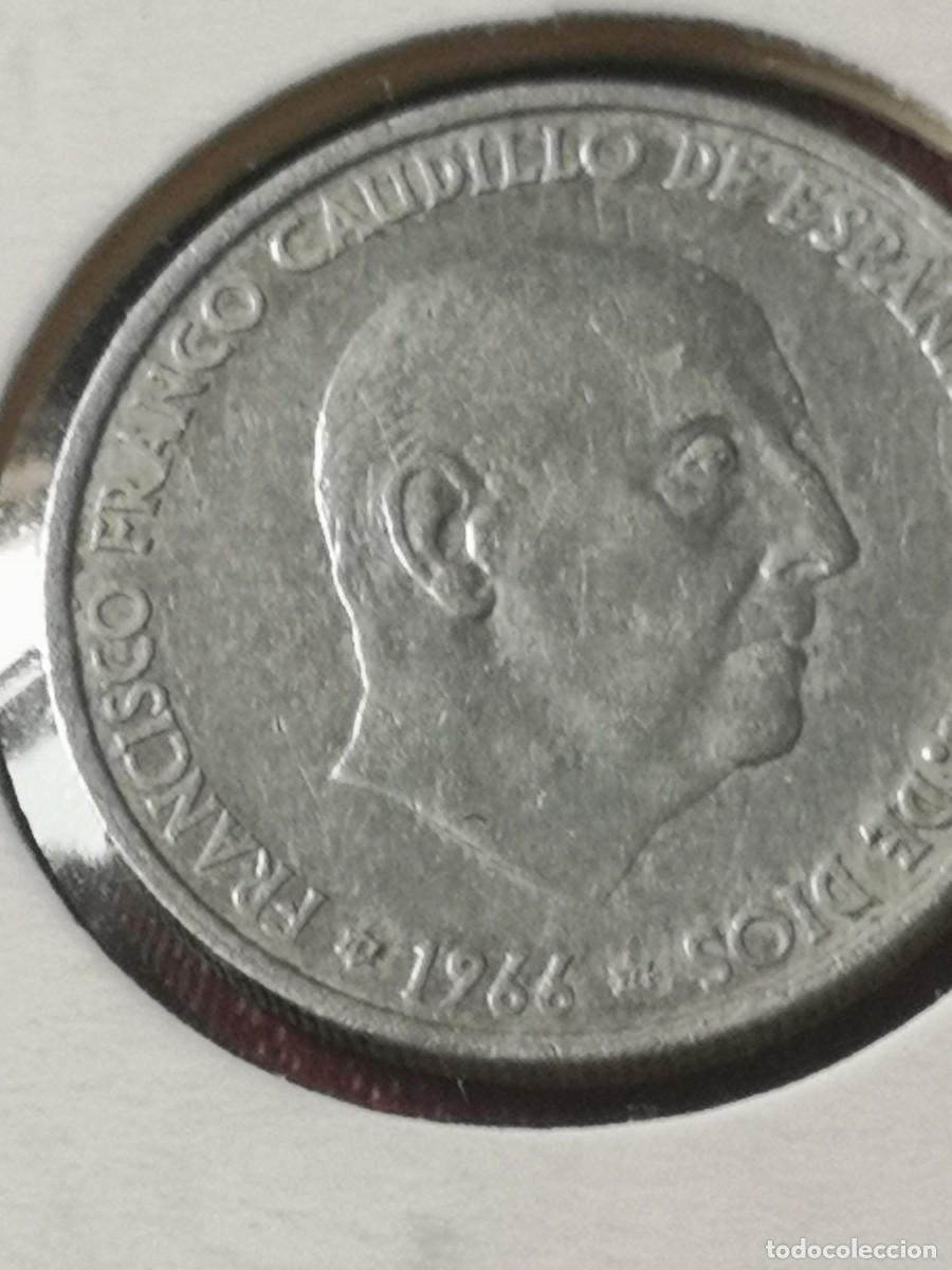Monedas Franco: 50 centimos 1966 estrella 70 - Foto 4