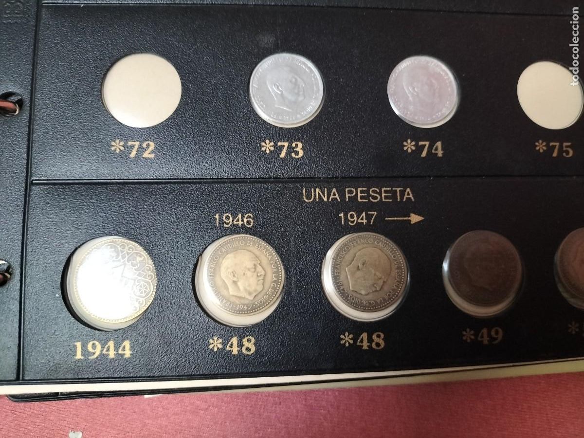 Monedas Franco: Estuche con monedas de Franco - Foto 8