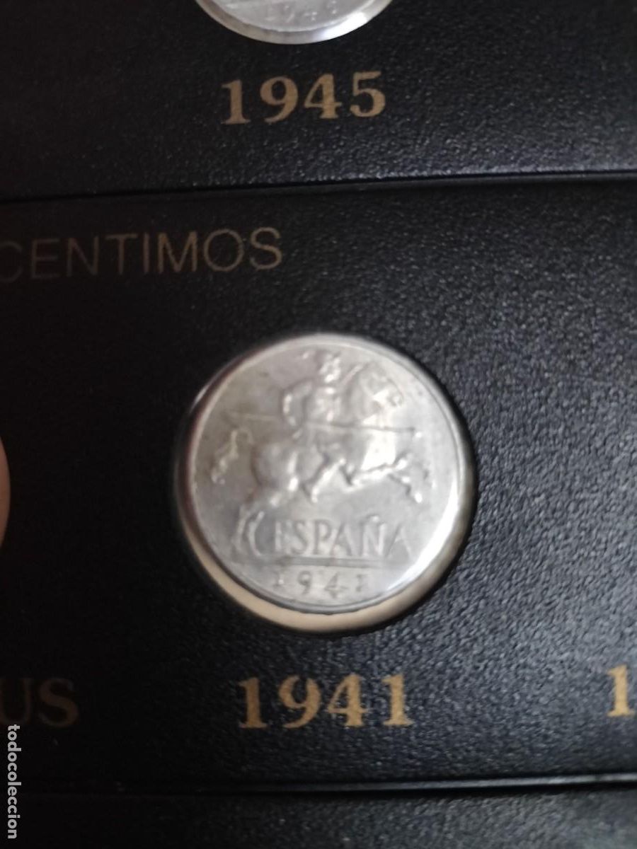 Monedas Franco: Estuche con monedas de Franco - Foto 9