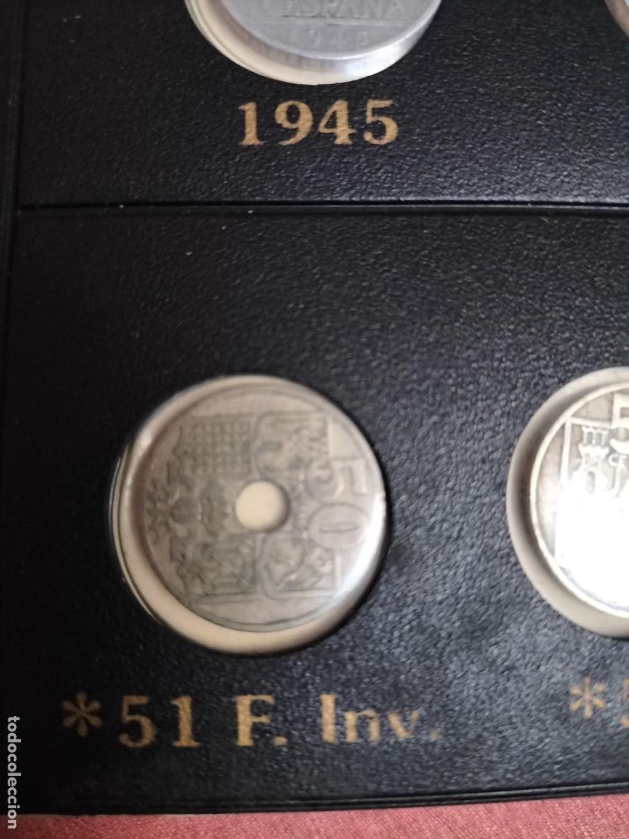 Monedas Franco: Estuche con monedas de Franco - Foto 10