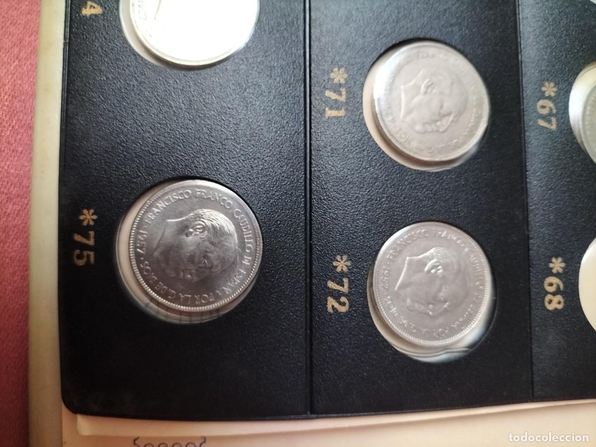 Monedas Franco: Estuche con monedas de Franco - Foto 12
