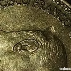 Monedas Franco: ESPAÑA 1 PESETA 1966*19-75 ESTADO ESPAÑOL S/CRARA-ERROR ACUÑACIÓN