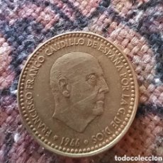 Monedas Franco: PESETA 1966 * 67