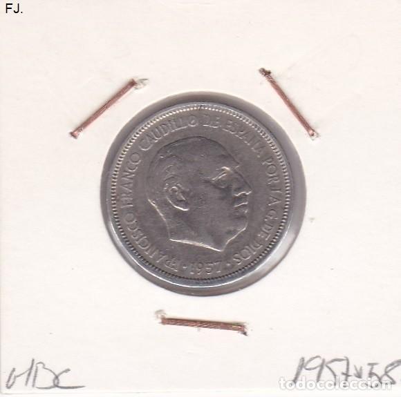 Monedas Franco: Moneda 5 Ptas 1957*58 E Espa&ntilde;ol. Mbc. - Foto 1