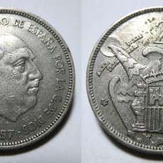 Monedas Franco: MONEDA DEL ESTADO ESPAÑOL 25 PESETAS 1957 *72