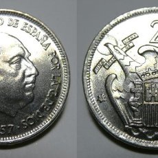 Monedas Franco: MONEDA DEL ESTADO ESPAÑOL 25 PESETAS 1957 *70 SC