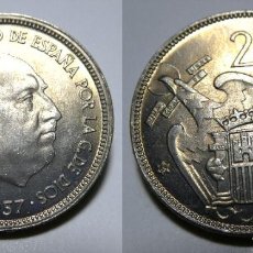 Monedas Franco: MONEDA DEL ESTADO ESPAÑOL 25 PESETAS 1957 *65 SC