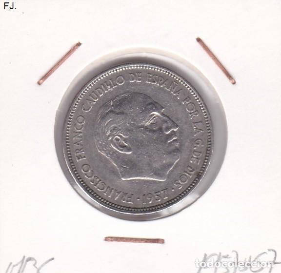 Monedas Franco: Moneda 25 Ptas 1957*67 E Espa&ntilde;ol. Mbc. - Foto 1