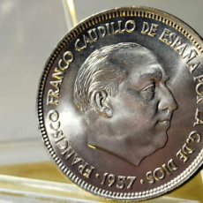 Monedas Franco: ESPAÑA ESTADO ESPAÑOL 25 PESETAS 1957*(65) S/C LOTE 8206