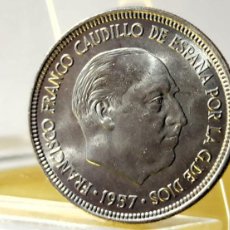 Monedas Franco: ESPAÑA, ESTADO ESPAÑOL 5 PESETAS 1957*(67) S/C LOTE 8190