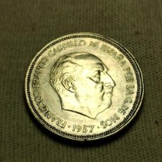 Monedas Franco: ESPAÑA ESTADO ESPAÑOL 25 PESETAS 1957*(58) EBC LOTE 8224