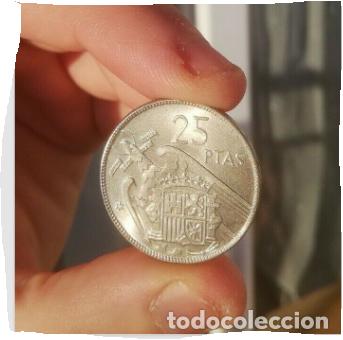 Monedas Franco: 25 pesetas 1957 64 - Foto 2