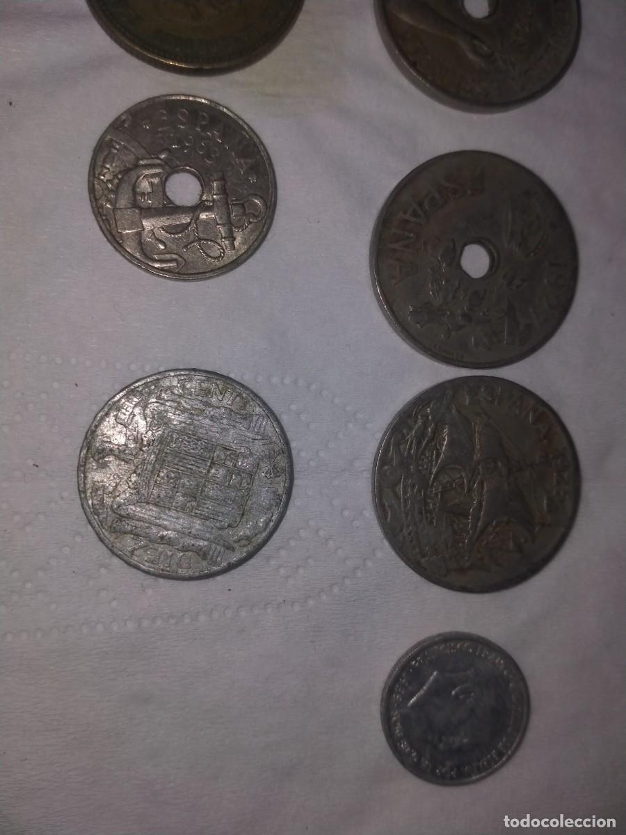 Monedas Franco: LOTE DE MONEDAS 1934-1927 -1925 - Foto 3