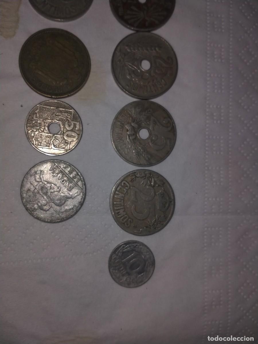 Monedas Franco: LOTE DE MONEDAS 1934-1927 -1925 - Foto 6