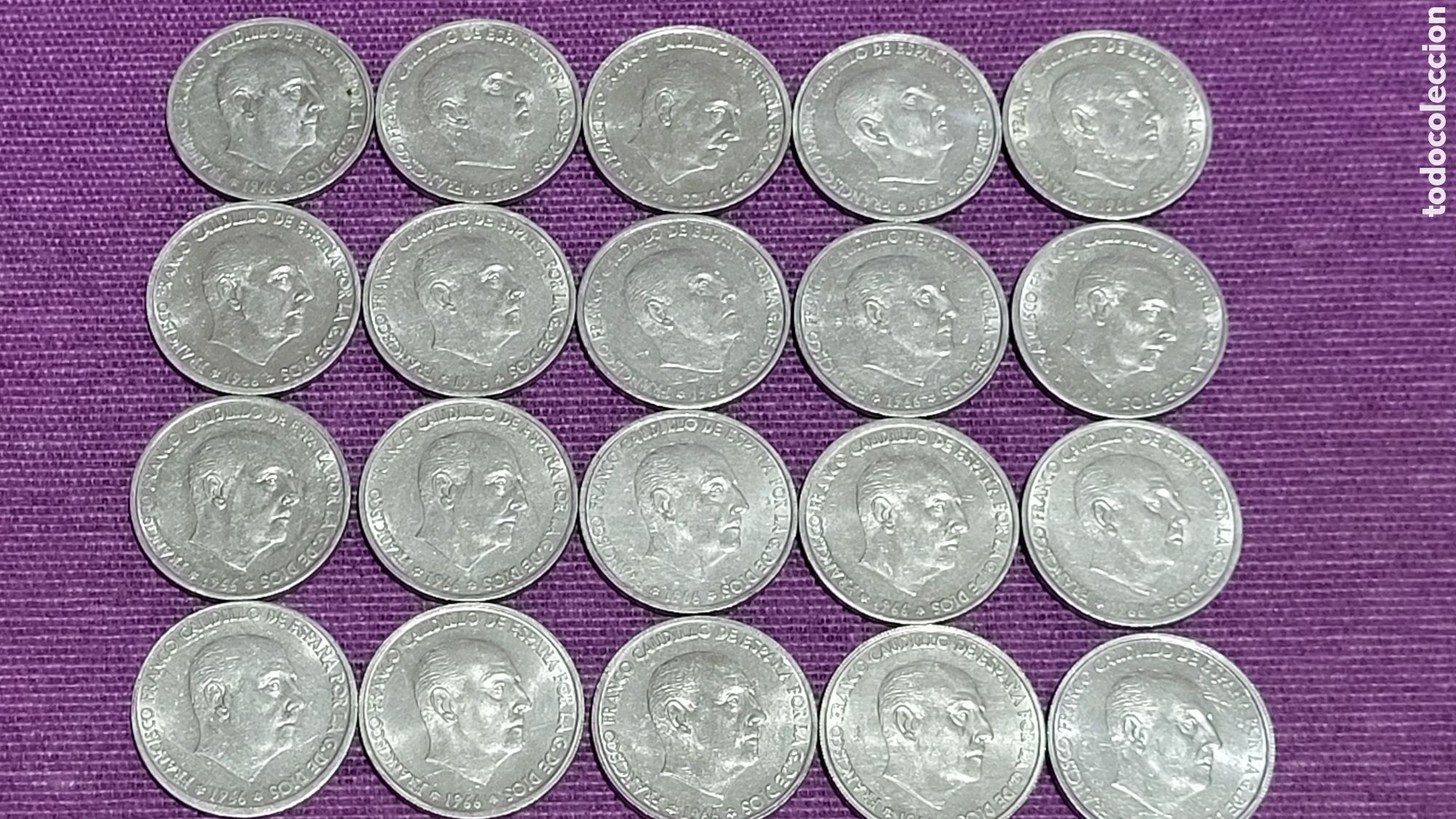 Monedas Franco: Monedas 50 centimos Francisco Franco - Foto 1
