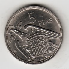 Monedas Franco: ESPAÑA: 5 PESETAS FRANCO 1957 ESTRELLA 58 S/C (AÑO 1958)