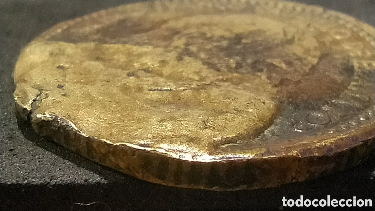 Monedas Franco: Peseta con gran exceso de material - Foto 5