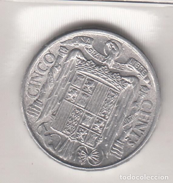 Monedas Franco: ESTADO ESPA&Ntilde;OL: 5 CENTIMOS 1941 - SIN CIRCULAR - Foto 2