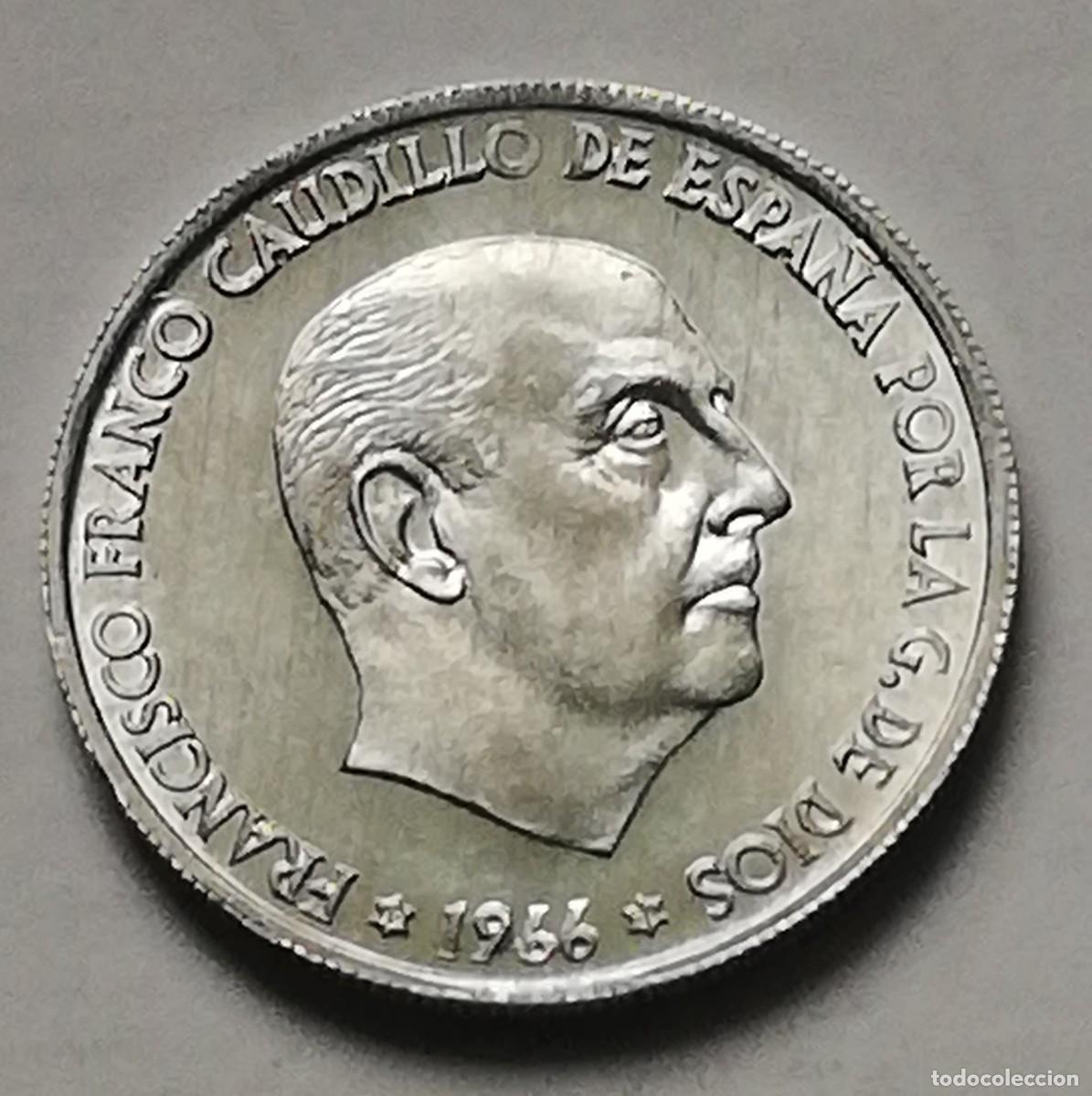 Monedas Franco: ## Estado Espa&ntilde;ol 50 C&eacute;ntimos de 1966*71 Sin Circular ## - Foto 1