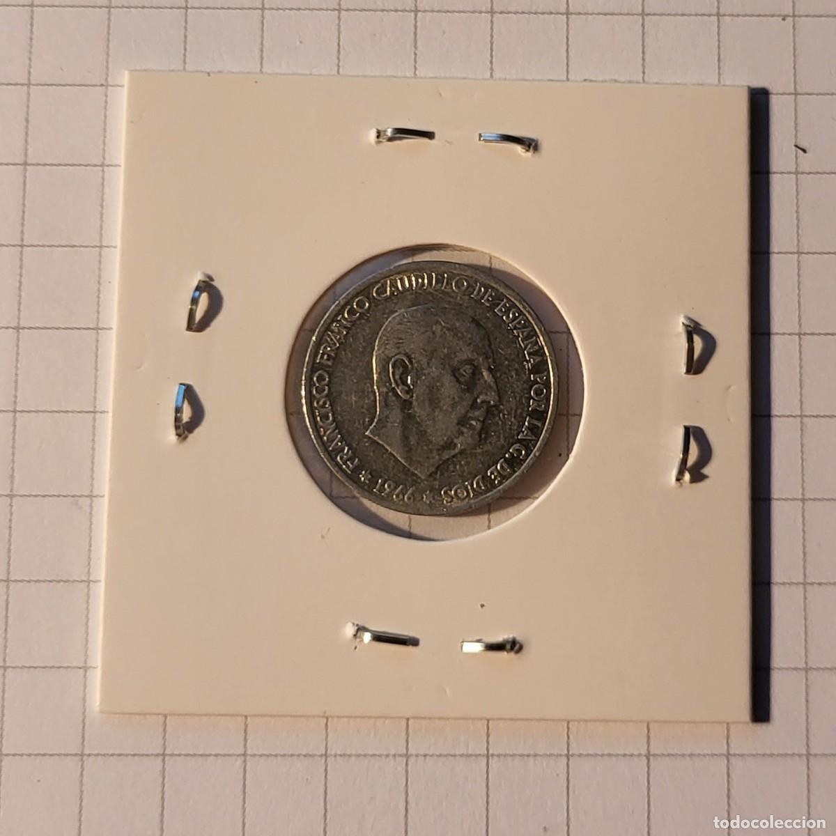 Monedas Franco: MODEDA DE ESPA&Ntilde;A 1966 50 CENTIMOS - Foto 2