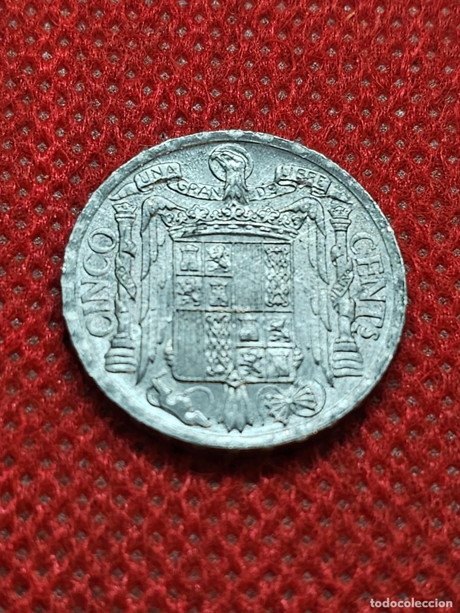 Monedas Franco: 5 c&eacute;ntimos 1940 sin circular - Foto 3
