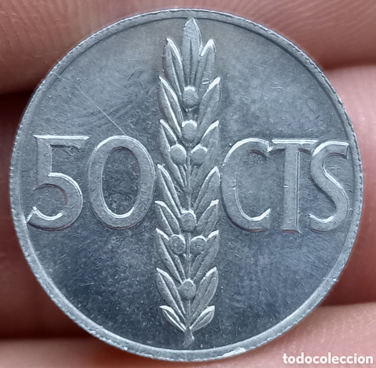 Monedas Franco: Espa&ntilde;a 50 c&eacute;ntimos 1966 *68 - Foto 2