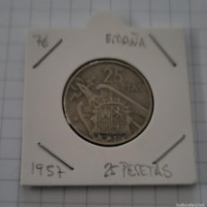 Monedas Franco: MONEDA DE ESPAÑA 1957 25 PESETAS