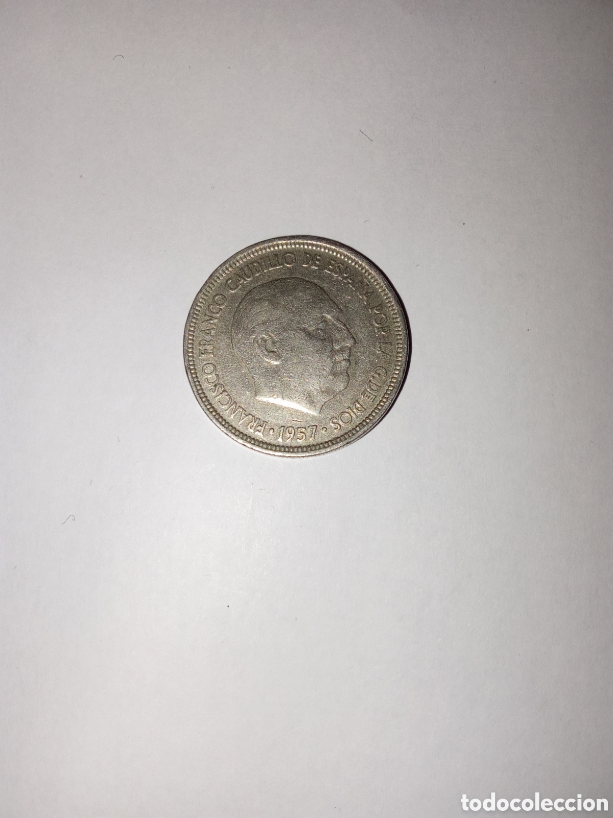 Monedas Franco: 5 pesetas de Francisco Franco - Foto 1