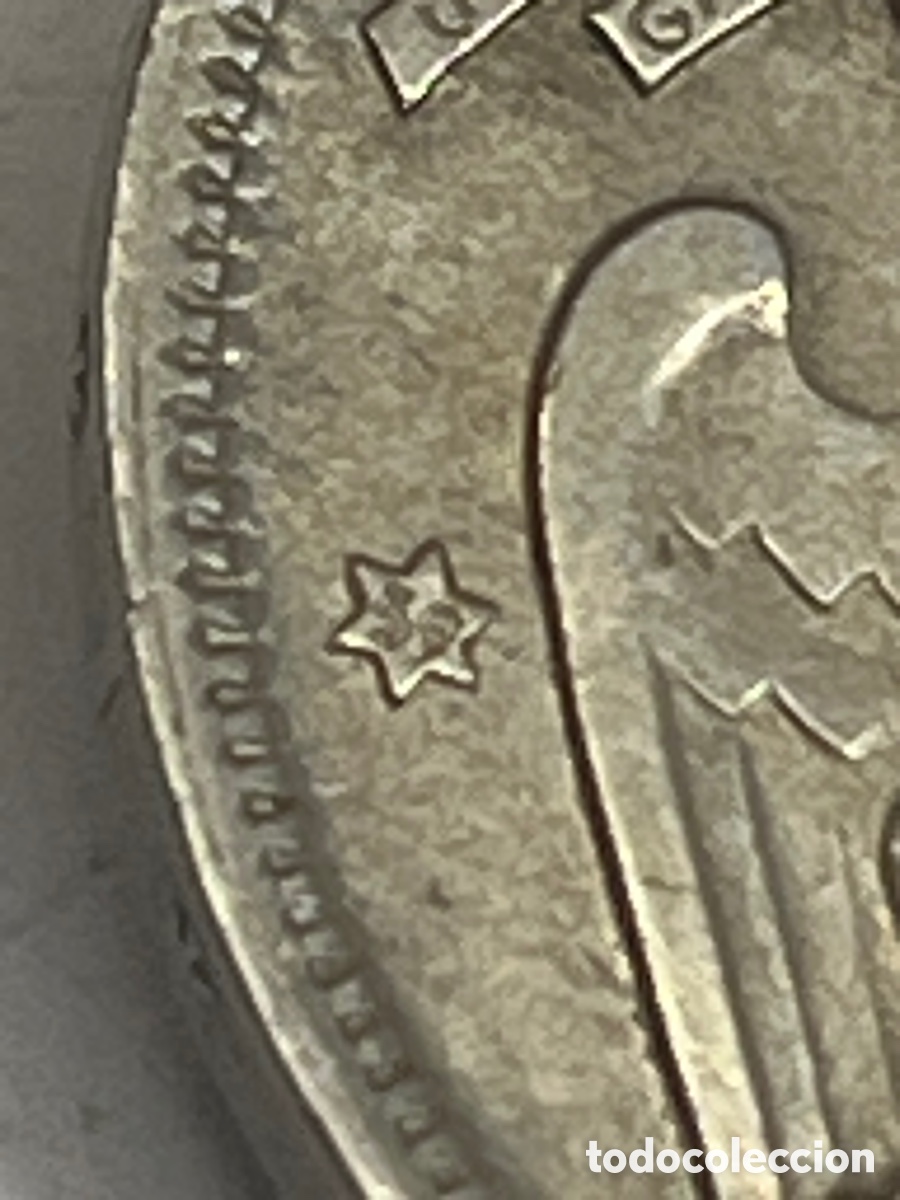 Monedas Franco: Moneda 50 pesetas 1957 E59 L51 - Foto 2