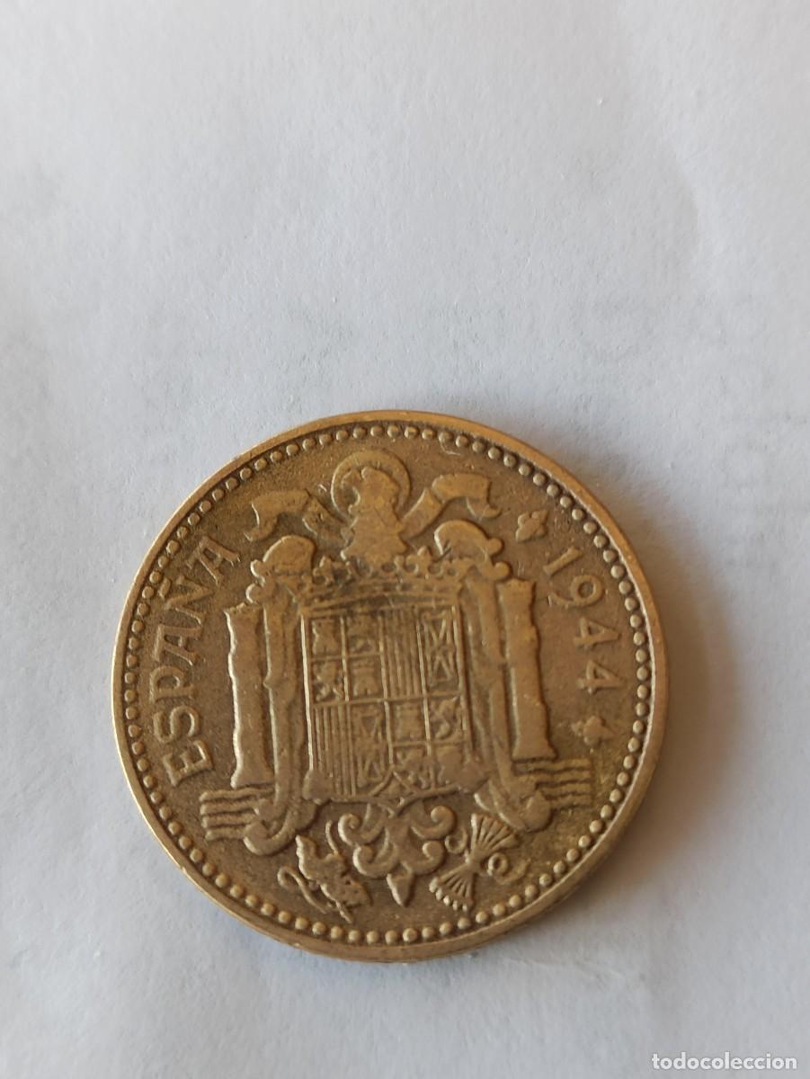 Monedas Franco: moneda 1 peseta 1944 - Foto 3