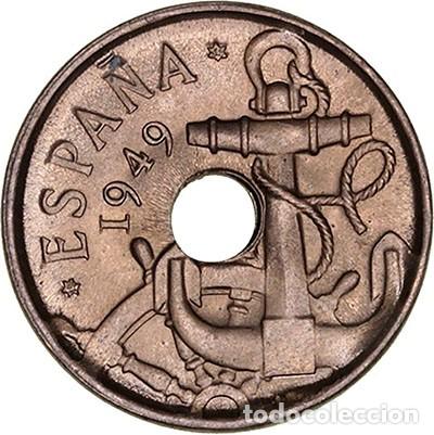 Monedas Franco: 50 CENTIMOS 1949/ 52. SC. - Foto 1