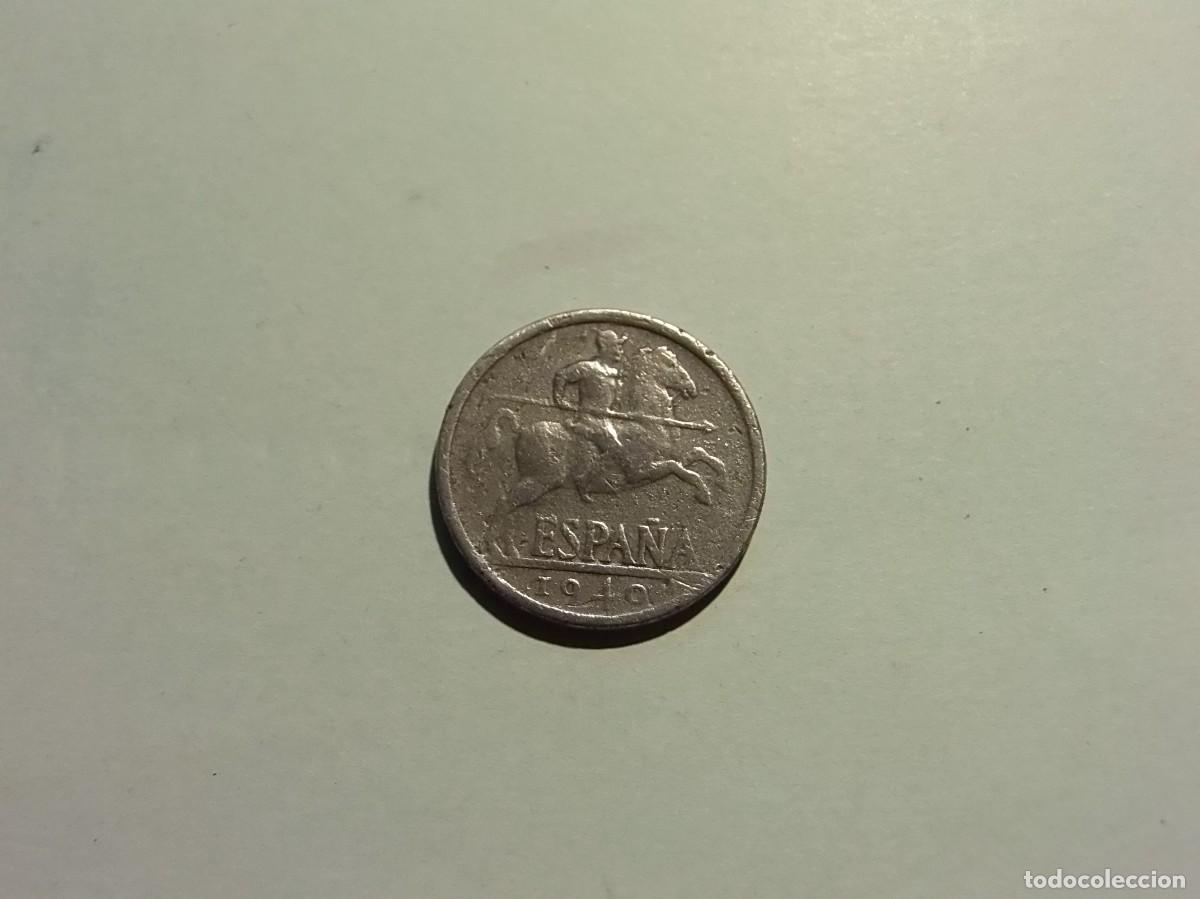 Monedas Franco: ESPA&Ntilde;A 10 C&Eacute;NTIMOS 1940 - CIRCULADA. - Foto 1