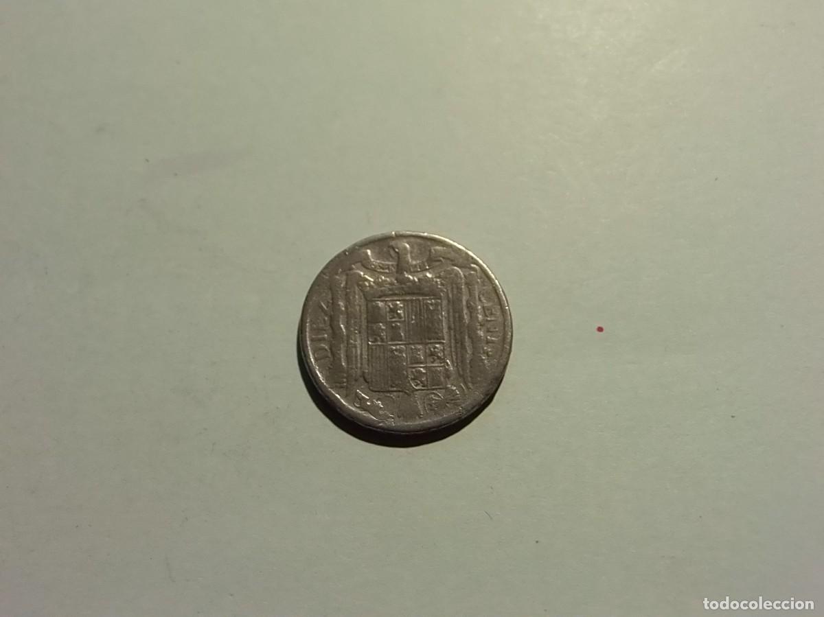 Monedas Franco: ESPA&Ntilde;A 10 C&Eacute;NTIMOS 1945. - Foto 2