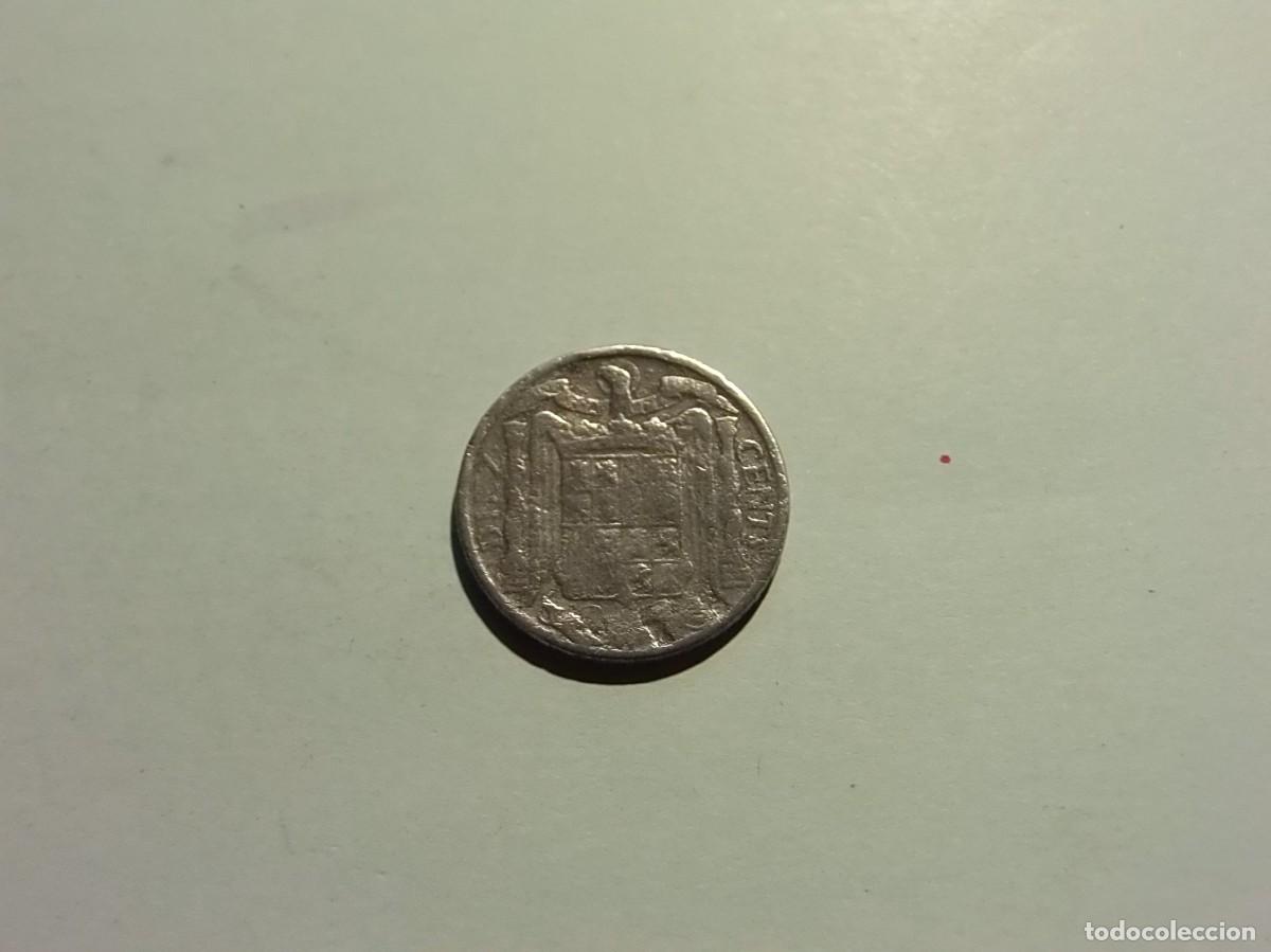 Monedas Franco: ESPA&Ntilde;A 10 CENTIMOS 1945. - Foto 2