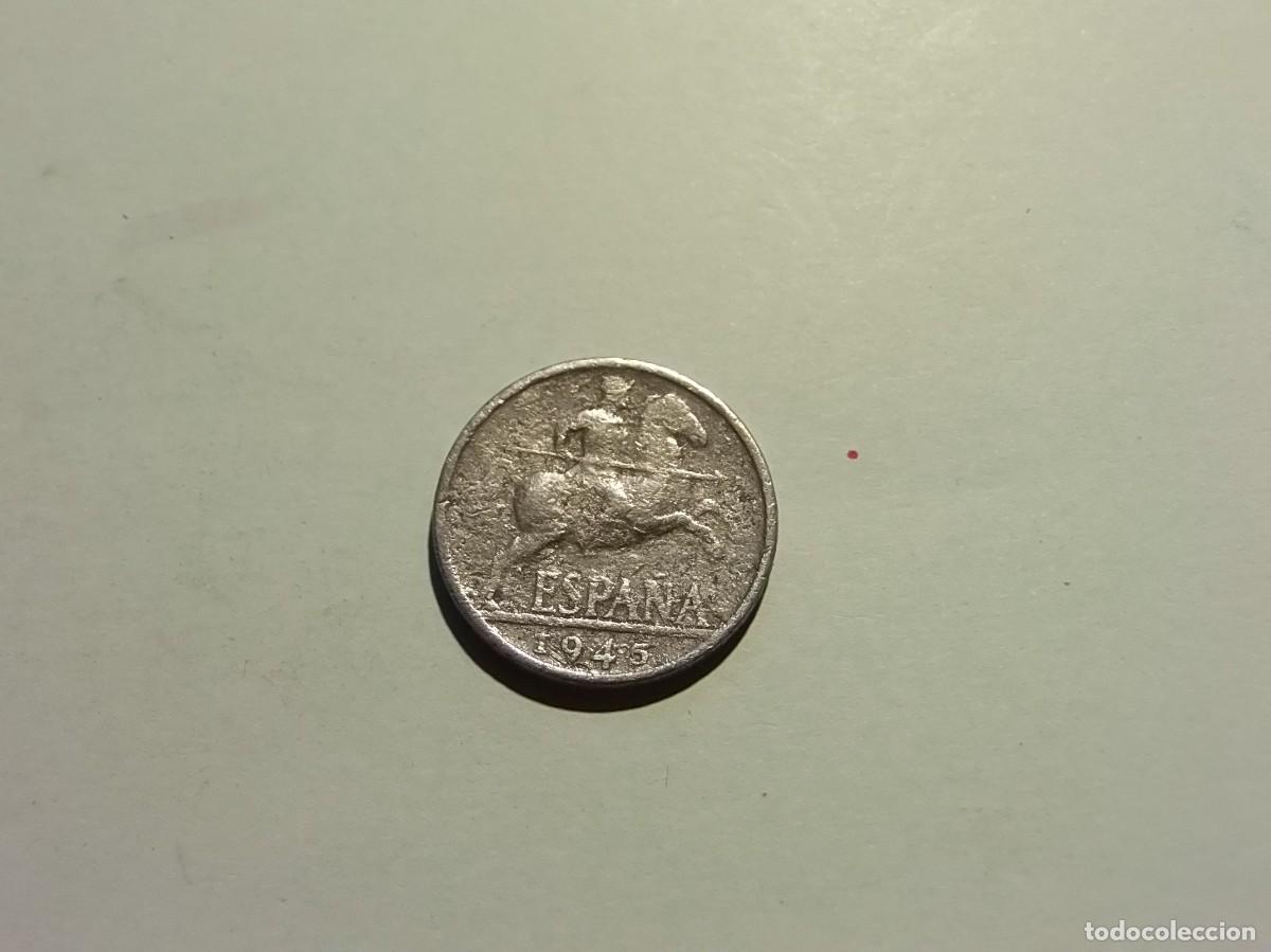 Monedas Franco: ESPA&Ntilde;A 10 CENTIMOS 1945. - Foto 1