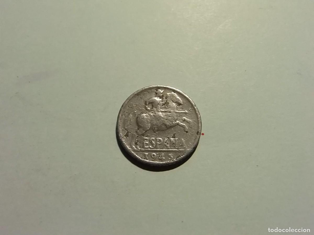 Monedas Franco: ESPA&Ntilde;A 10 CENTIMOS 1945. - Foto 1