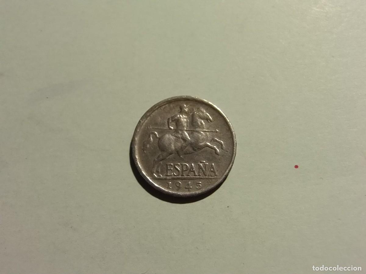 Monedas Franco: ESPA&Ntilde;A 5 C&Eacute;NTIMOS 1945. - Foto 1