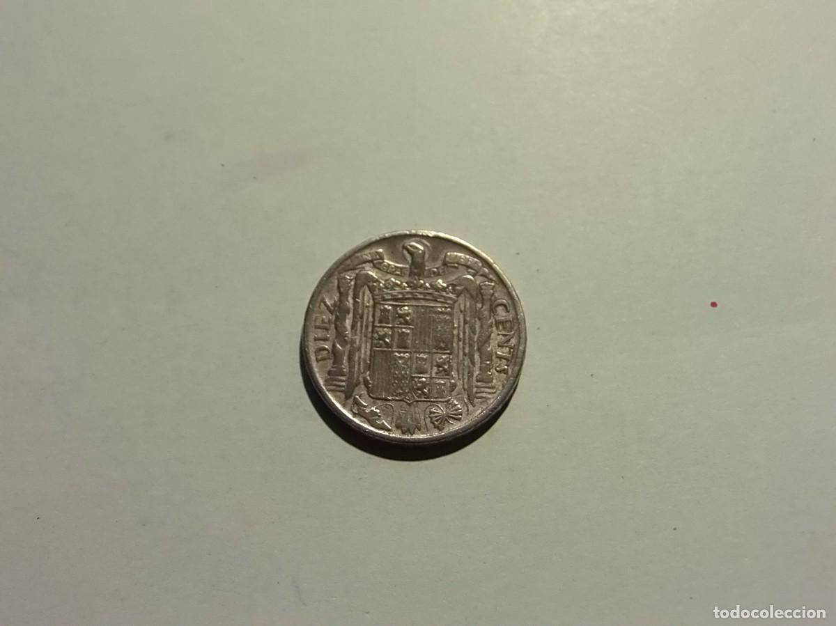 Monedas Franco: ESPA&Ntilde;A 10 C&Eacute;NTIMOS 1941. - Foto 2